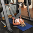 Inverted leg press